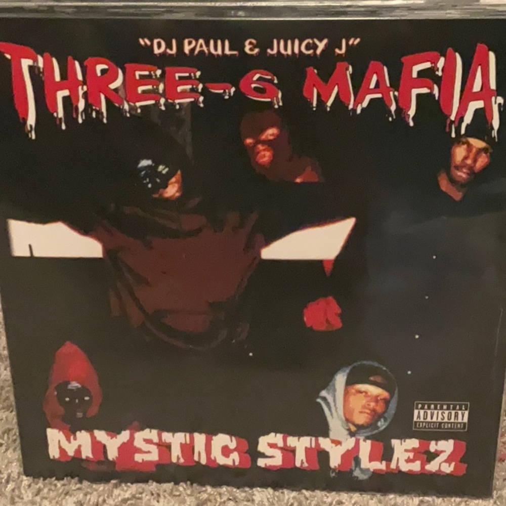 Mystic Stylez by Three 6 Mafia 2XLP Red Vinyl, New and sealed